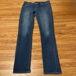AG Adriano Goldschmied “The Stevie” Straight Leg Jeans